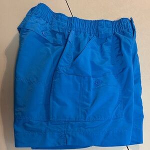 AFTCO Men’s 30 Bright Blue Fishing Shorts